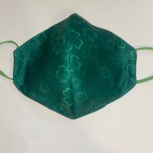 Handmade St. Patty’s Day Adult Face Mask